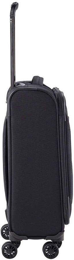 Travelite trolley Chios 55 cm. zwart