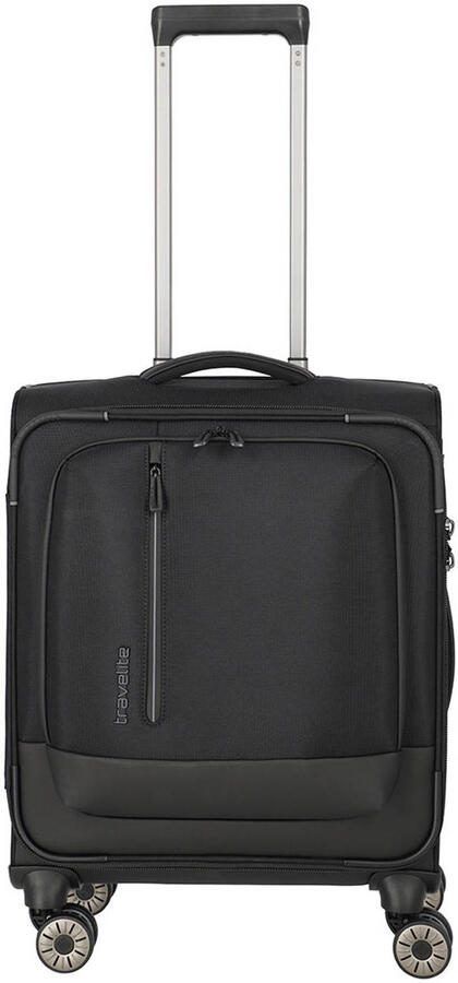 Travelite trolley Crosslite 5.0 55 cm. zwart