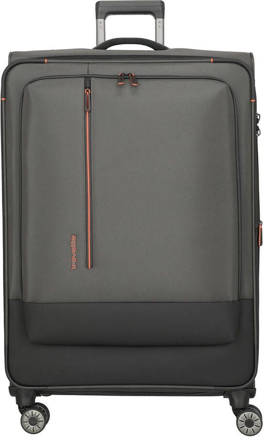 Travelite trolley Crosslite 81 cm. olijfgroen