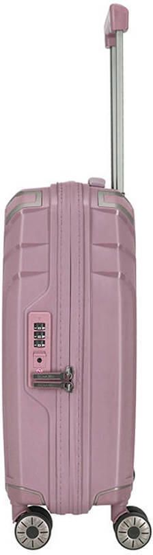 Travelite trolley Elvaa 55 cm. roze - Foto 2