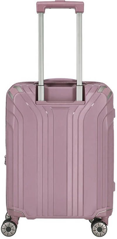 Travelite trolley Elvaa 55 cm. roze