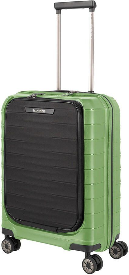 Travelite trolley Mooby 55 cm. groen