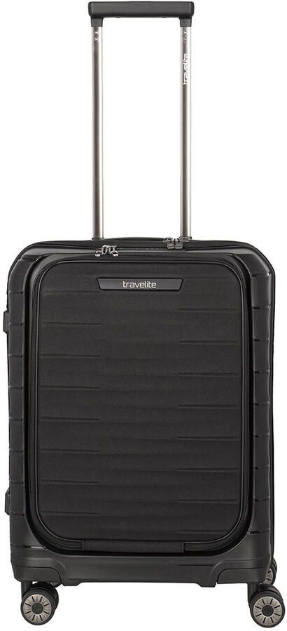 Travelite trolley Mooby 55 cm. zwart