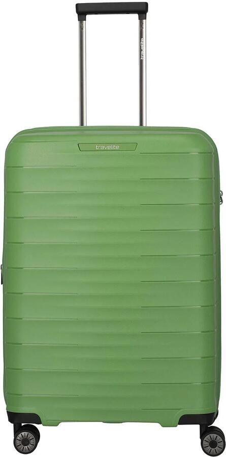 Travelite trolley Mooby 66 cm. groen