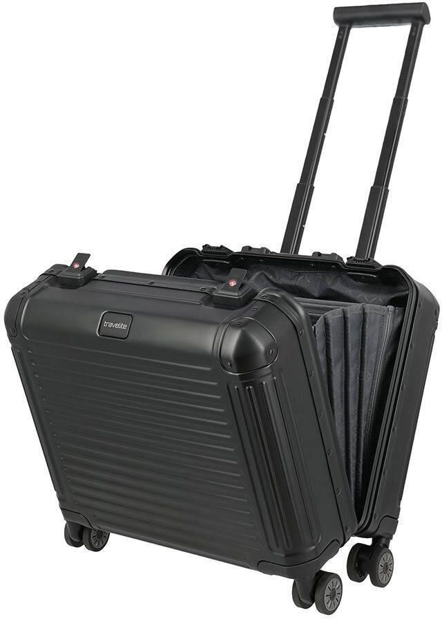 Travelite trolley Next 44 cm. zwart - Foto 3