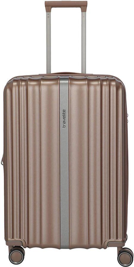 Travelite trolley Paros 55 cm. bruin