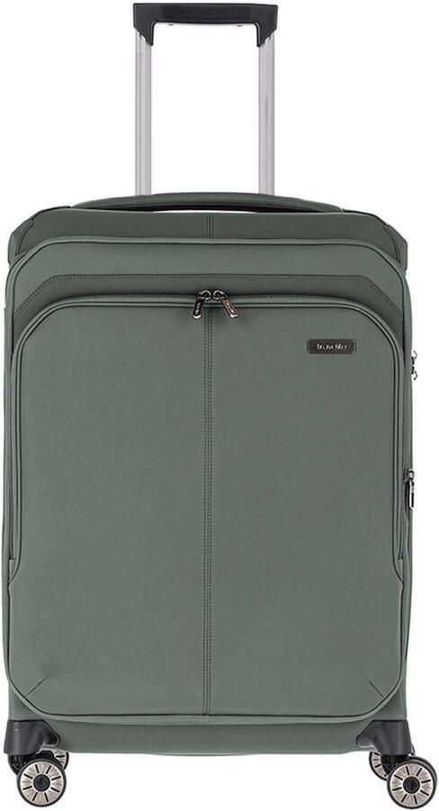 Travelite trolley Priima 68 cm. Expandable groen