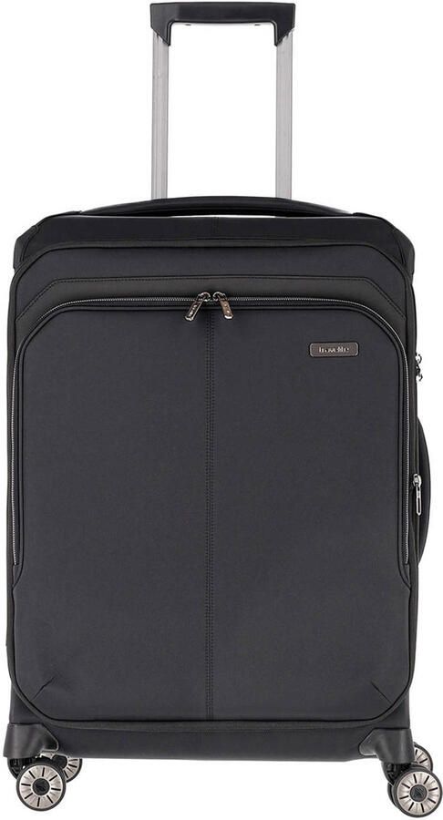 Travelite trolley Priima 68 cm. Expandable zwart