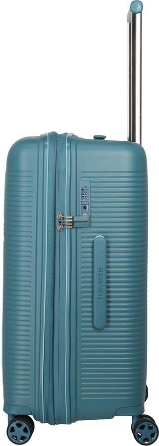 Travelite trolley Roomer 66 cm. blauw - Foto 2