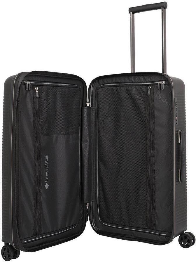 Travelite trolley Roomer 66 cm. zwart - Foto 2