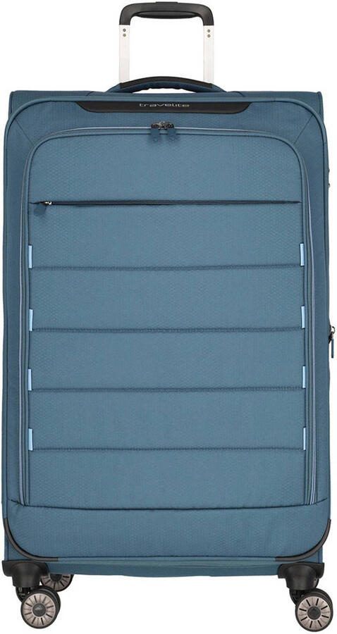 Travelite trolley Skaii 78 cm. Expandable blauw