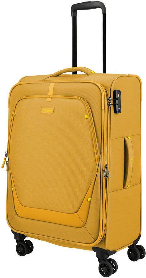 Travelite trolley Umbria 67 cm. Expandable geel - Foto 3