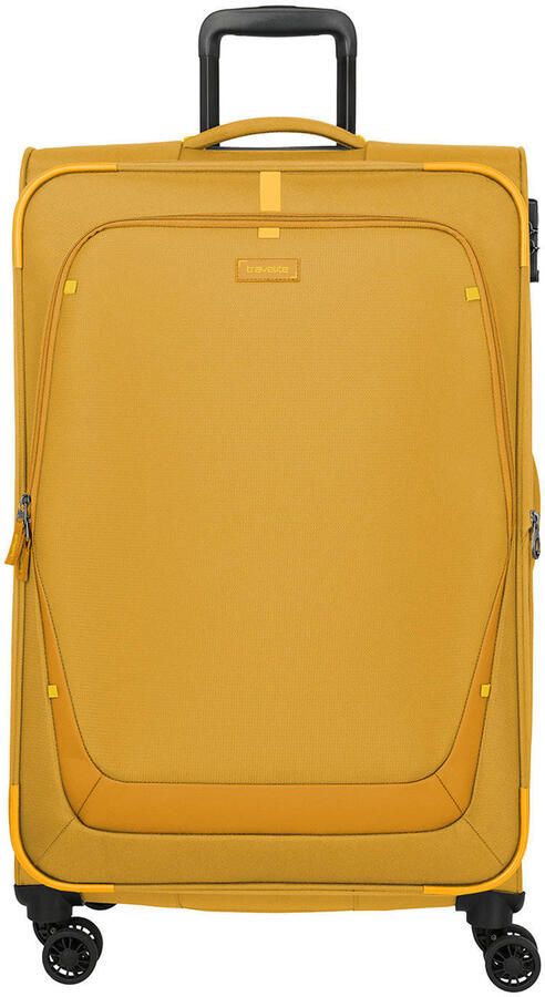 Travelite trolley Umbria 77 cm. geel