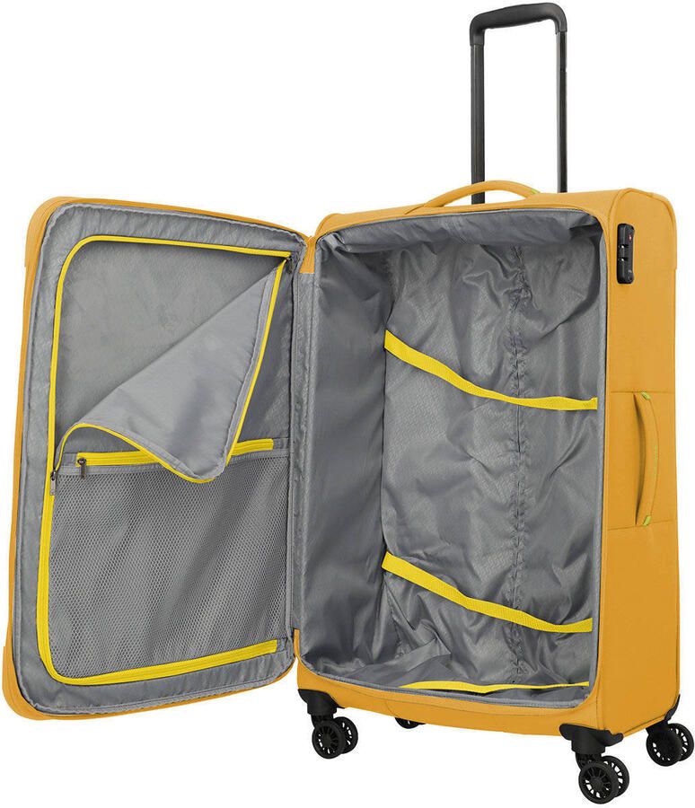Travelite trolley Umbria 77 cm. geel - Foto 2