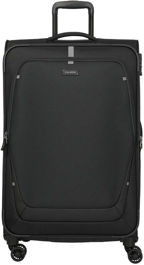Travelite trolley Umbria 77 cm. zwart
