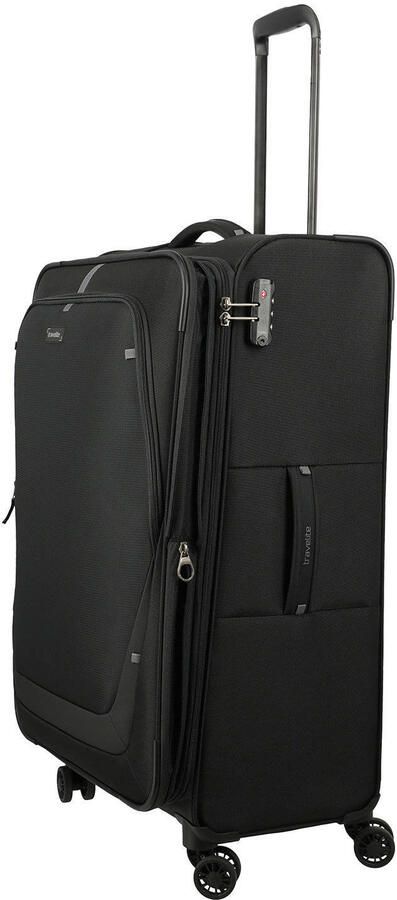 Travelite trolley Umbria 77 cm. zwart - Foto 3