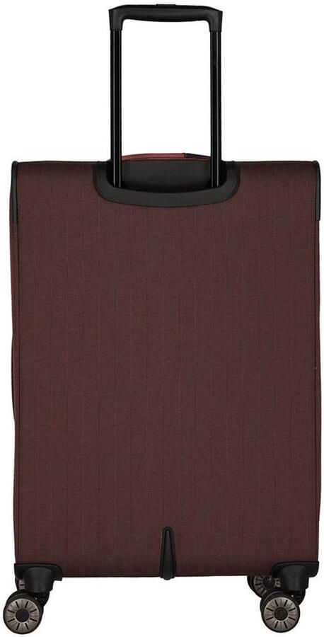 Travelite trolley Viia 67 cm. Expandable donkerrood - Foto 3