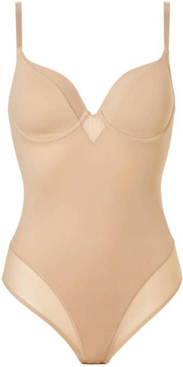 Triumph Shaping-body True Shape Sensation BSWP Mesh inzetstukken gewatteerde cups en vormende beugels glanzend (1-delig)