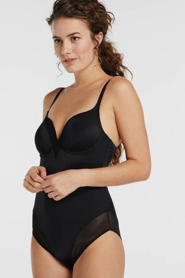 Triumph Shaping-body True Shape Sensation BSWP Mesh inzetstukken gewatteerde cups en vormende beugels glanzend (1-delig)