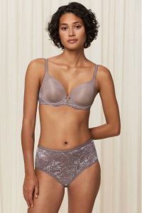 Triumph maxislip Amourette Charm Conscious grijs