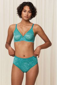 Triumph maxislip Amourette Charm Conscious zeegroen