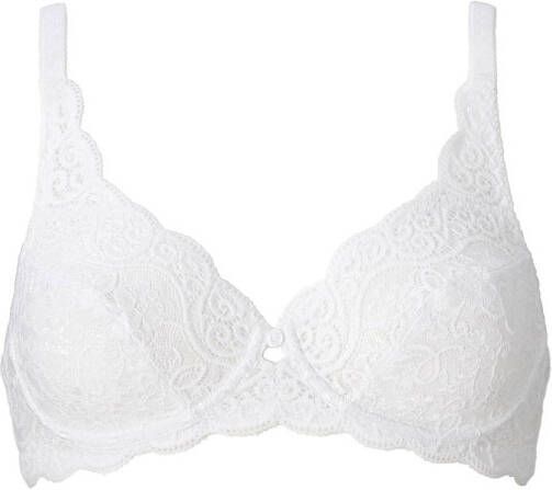 Triumph niet-voorgevormde beugelbh Amourette 300 wit