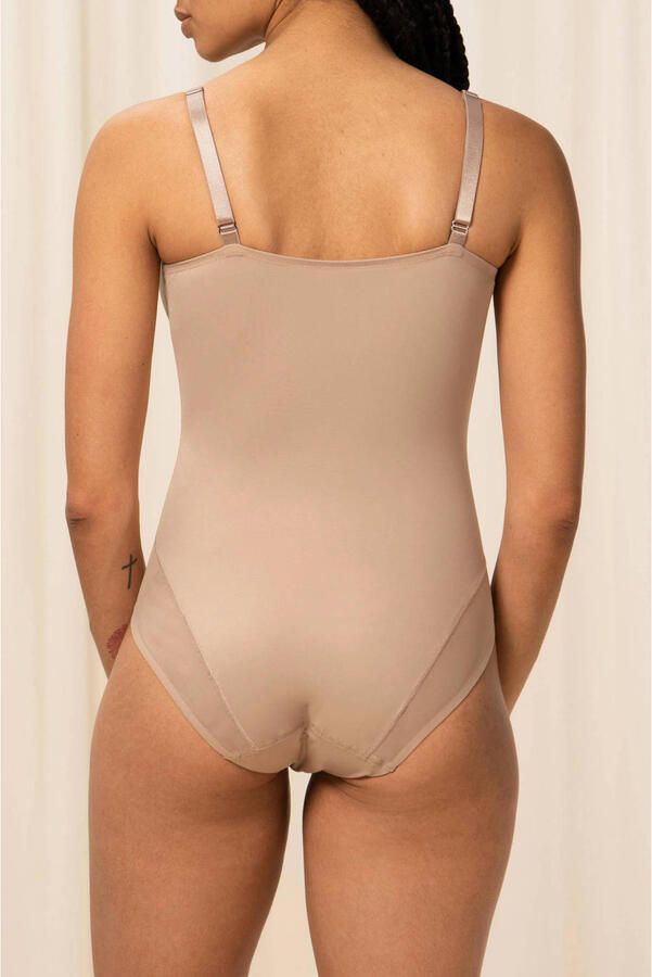 Triumph Shaping-body True Shape Sensation BSWP Mesh inzetstukken gewatteerde cups en vormende beugels glanzend (1-delig)