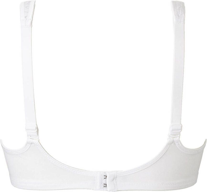 Triumph niet-voorgevormde bh zonder beugel Elegant Cotton wit