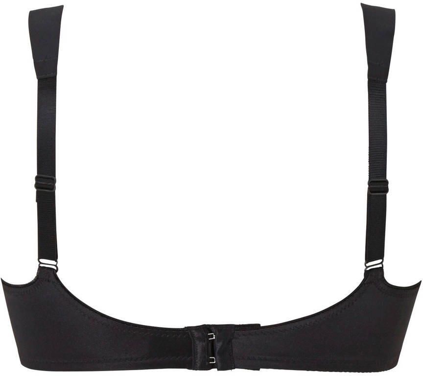 Triumph Minimizer-bh Essential Minimizer Glinsterend jacquardpatroon met beugel kleine satijnen strik - Foto 3