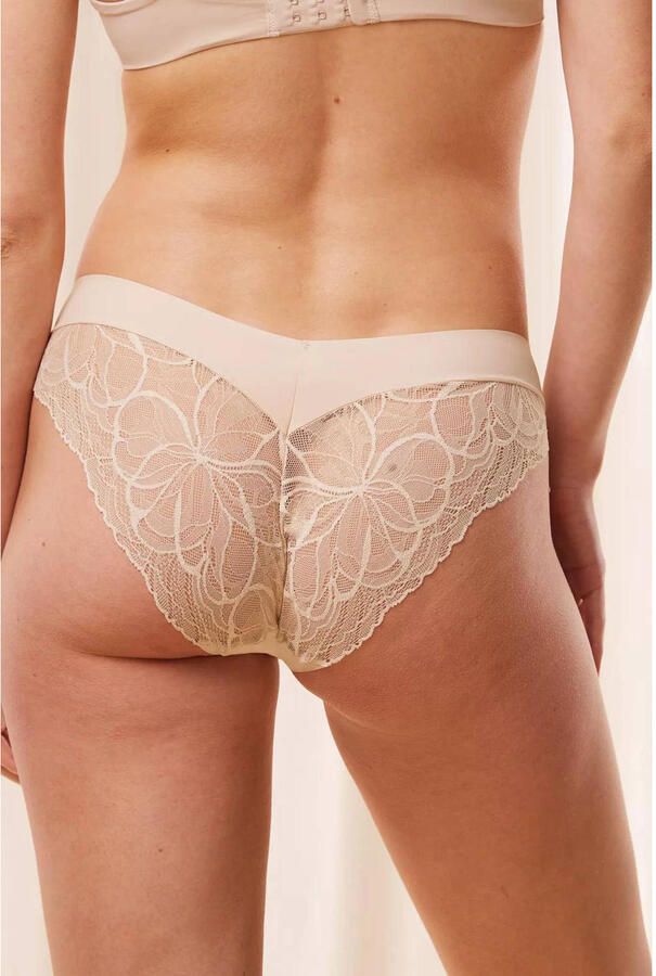Triumph Tai slip Body Make-Up Illusion Lace florale stretchkant hoge beenuitsnijding zachte microvezel - Foto 3