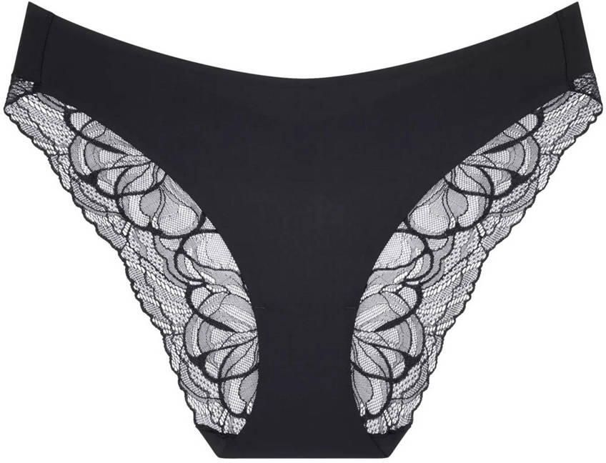 Triumph Tai slip Body Make-Up Illusion Lace florale stretchkant hoge beenuitsnijding zachte microvezel
