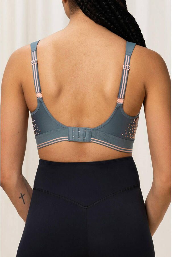 Triumph TOP-level sportbh Triaction Extreme Lite donkergrijs - Foto 2