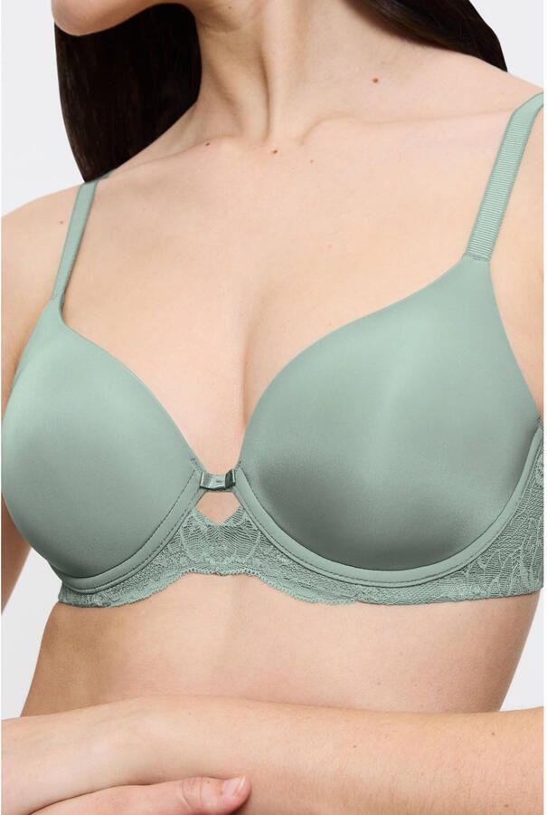 Triumph voorgevormde beugelbh Amourette Charm Conscious lichtgroen