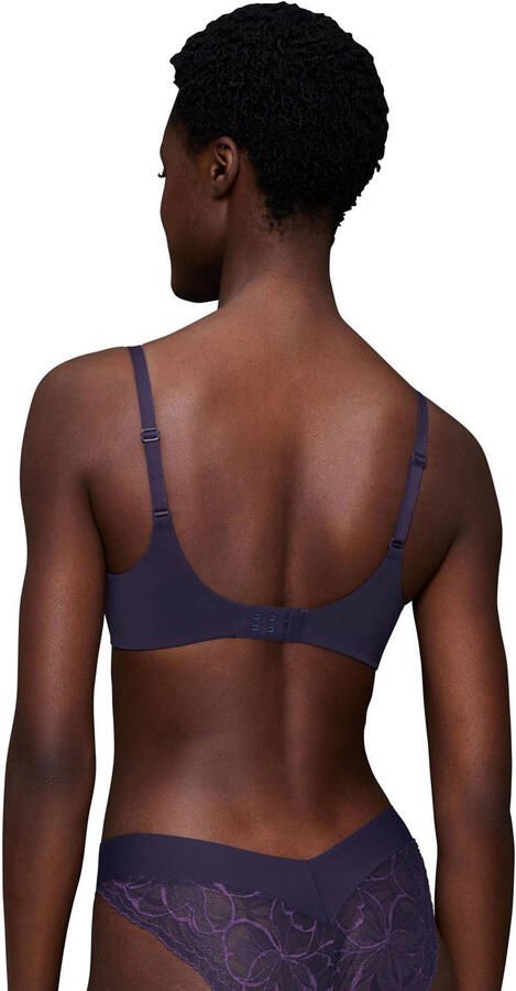 Triumph voorgevormde beugelbh Body Make-up Illusion donkerpaars - Foto 2