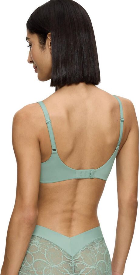 Triumph voorgevormde beugelbh Body Make-up Illusion mintgroen