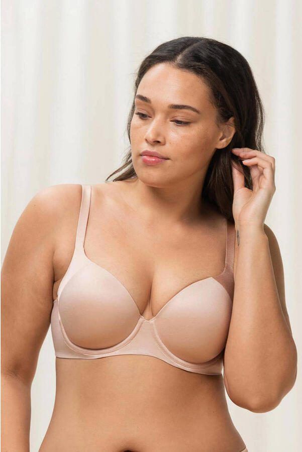 Triumph voorgevormde beugelbh Body Make-Up Soft Touch lichtbeige