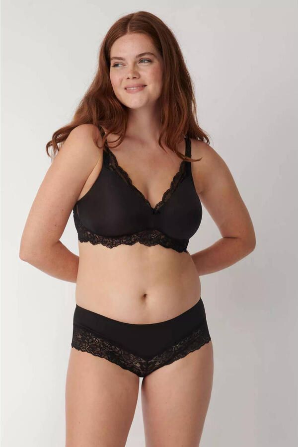 Triumph Beugelloze-bh Amourette Charm Stretch-kant diepe V-hals zacht lichte vulling - Foto 2