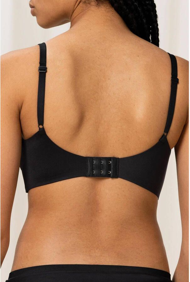 Triumph voorgevormde bh zonder beugel Body Make-up Soft Touch zwart
