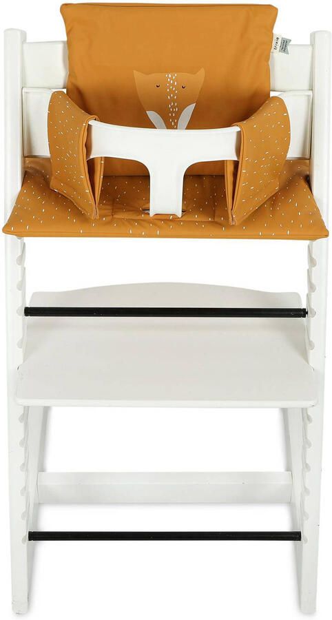 TRIXIE afwasbaar kussen voor de kinderstoel Mr. Fox Accessoire Bruin