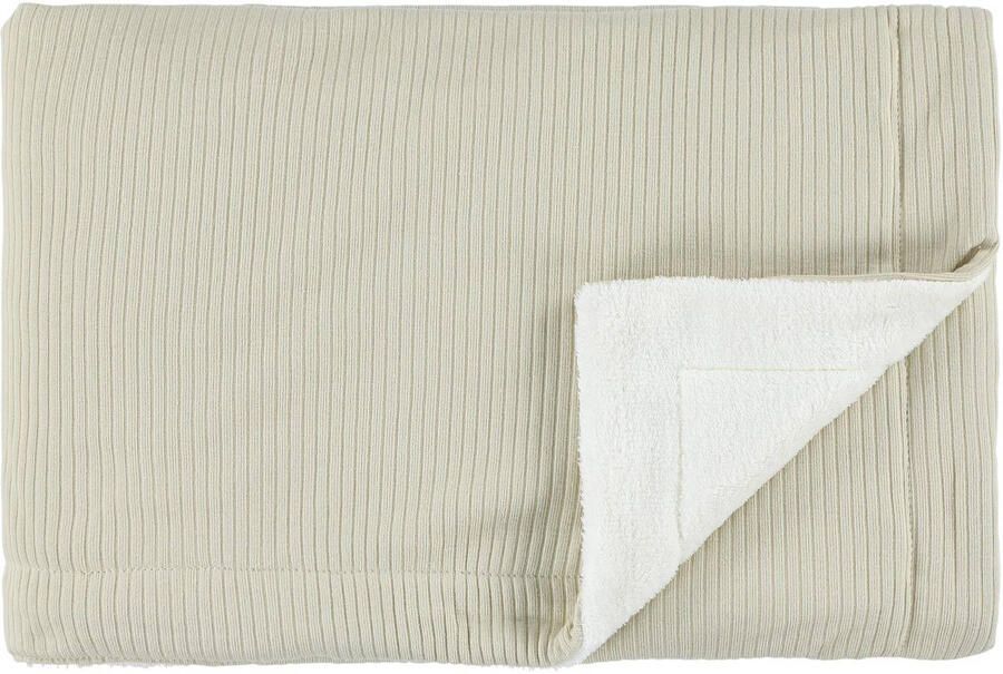 TRIXIE fleece wiegdeken Breeze Sand Babydeken Beige Meerkleurig