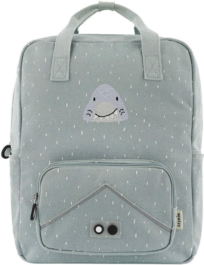 Trixie rugzak Mr. Shark Large lichtgrijs