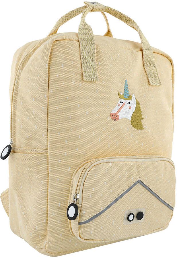 Trixie rugzak Mrs. Unicorn Large lichtgeel