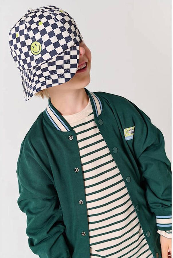 Tumble 'n Dry bomberjack met contrast bies donkergroen - Foto 3