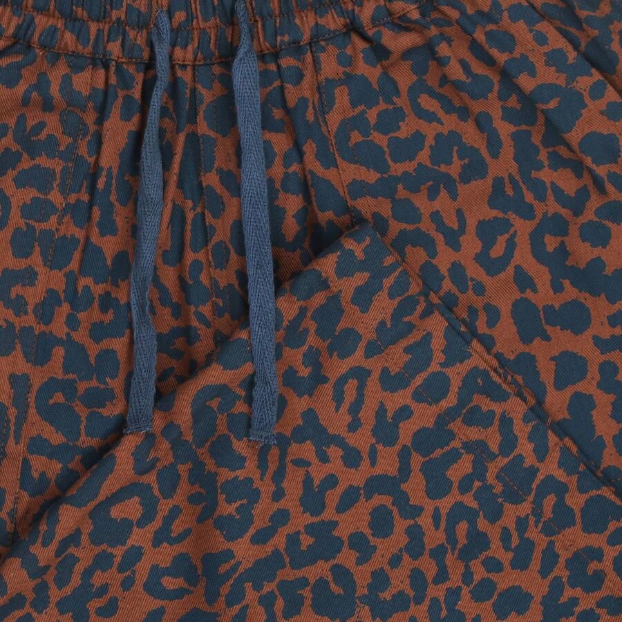 Tumble 'n Dry casual broek met panterprint donkerbruin - Foto 2
