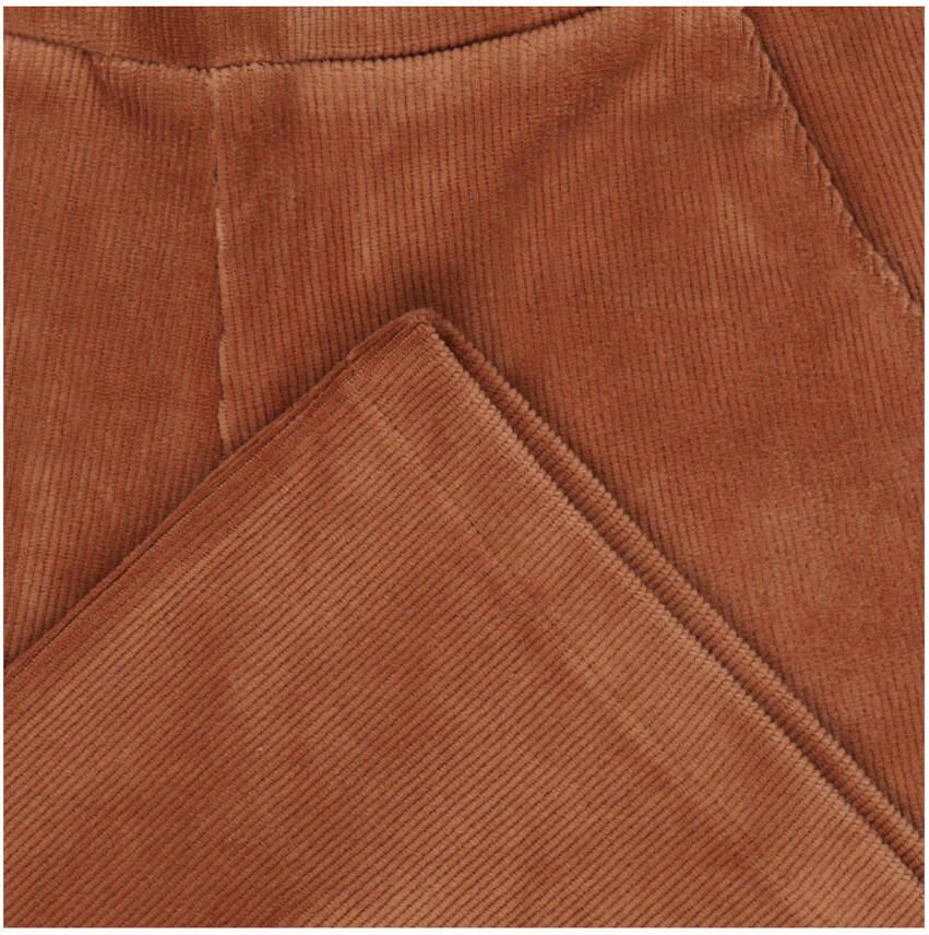 Tumble 'n Dry corduroy wide leg casual broek bruin
