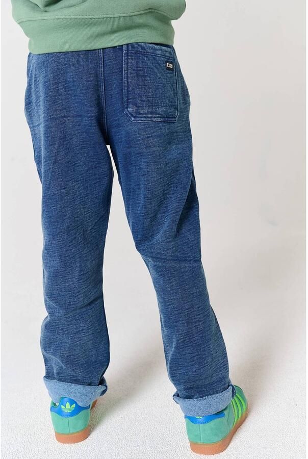 Tumble 'n Dry denim sweatpants mediumblauw Broek Effen - Foto 2