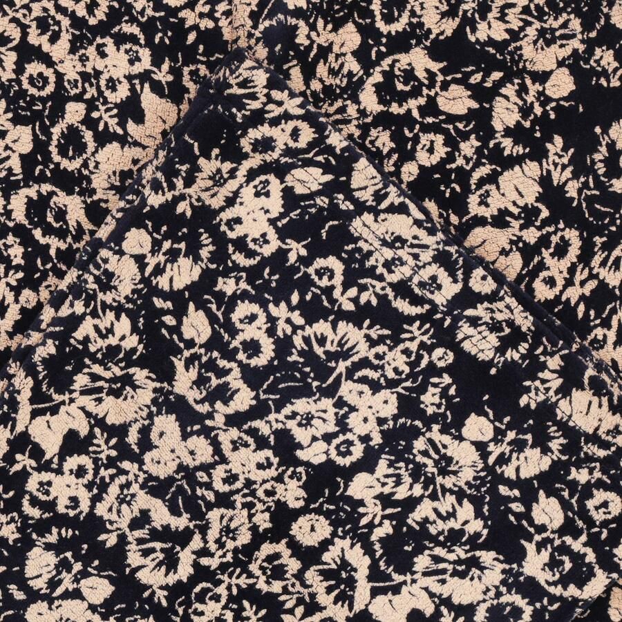 Tumble 'n Dry flared gebloemde broek donkerblauw - Foto 2