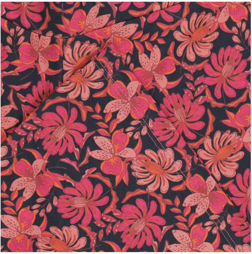Tumble 'n Dry flared gebloemde casual broek roze - Foto 3