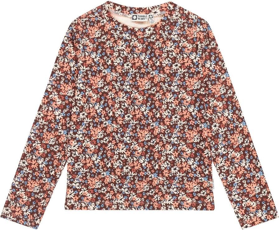 Tumble 'n Dry gebloemde longsleeve beige