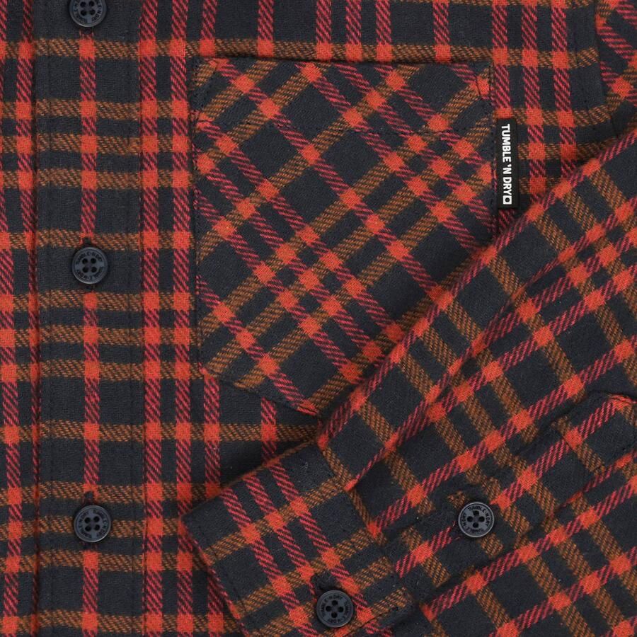Tumble 'n Dry geruit overhemd donkerblauw - Foto 2